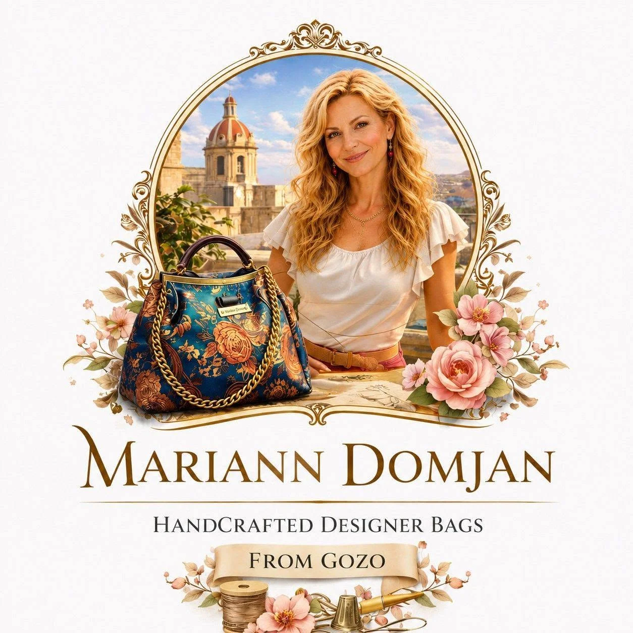 Mariann Domjan original brand logo